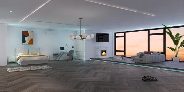 Professional interior design created with Homestyler 3D design software