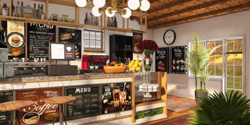 small coffee shop ❤️☕