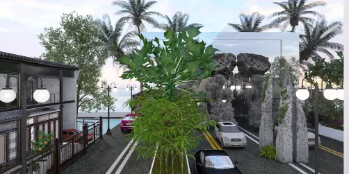 Road along the Bay