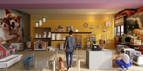 Pet supplies store 