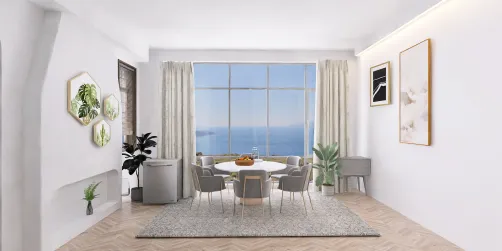 Modern dining room 