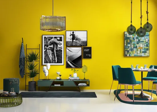 # Pop up studio 💛💚 Renderização de Design