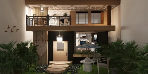 🌿🐬🏝🏡 Seashell Shore House