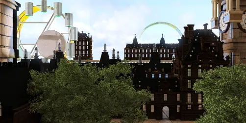 Inspired by Westminster Palace and London Eye