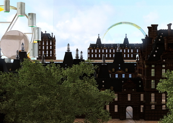 Inspired by Westminster Palace and London Eye Design Rendering