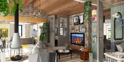 A young man's first apartment 👨