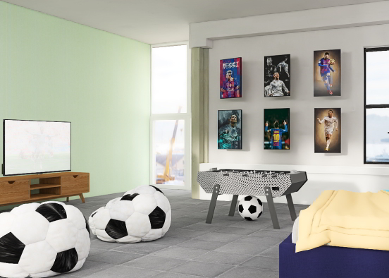 World Cup Room Design Rendering