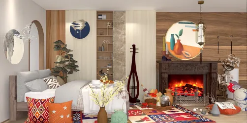 Chinese bedroom
