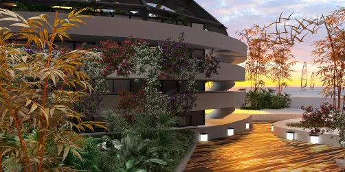 Apartamentos con vista al mar 