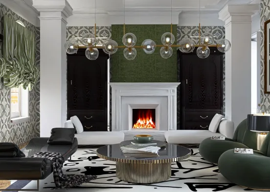 # Olive & noir Renderização de Design