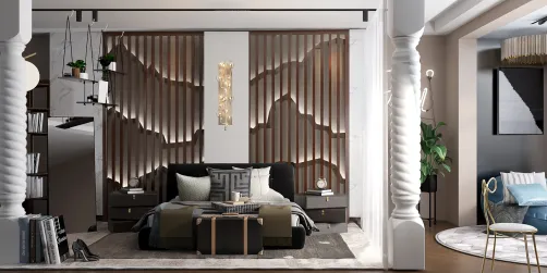 Luxurious bedroom design