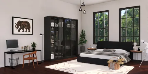 Intento de habitación moderna :)