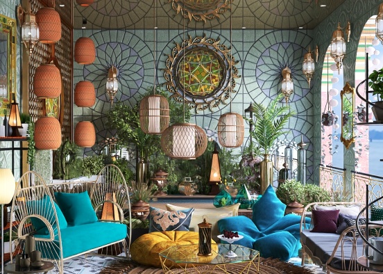 Moroccan Elegance  Design Rendering