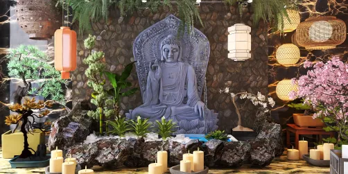 templo de meditación *Namaste*