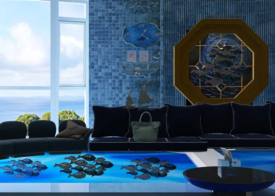 # Pool room Визуализация дизайна