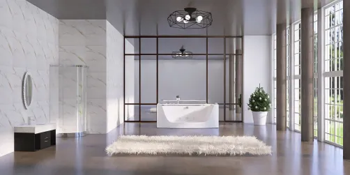 🤍🖤Serenity Bathroom🖤🤍