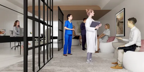 Accueil cabinet médical