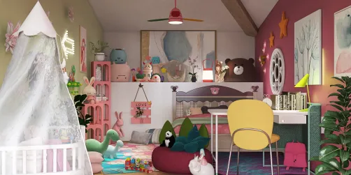 Overloaded test kids room