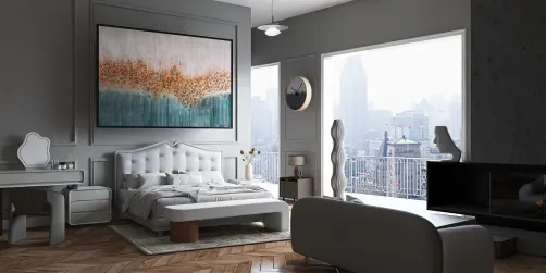 Bedroom 🩶🤍