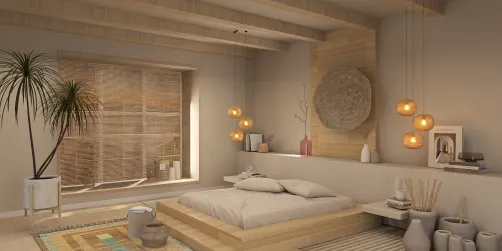 Calm bedroom