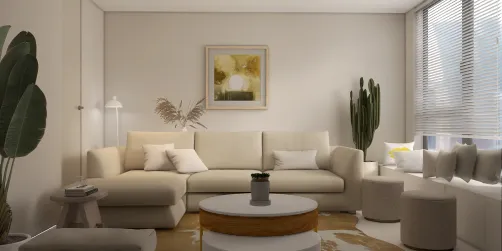 pequena sala branca