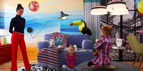 i bambini giocano ovunque e con qualsiasi cosa 🥳