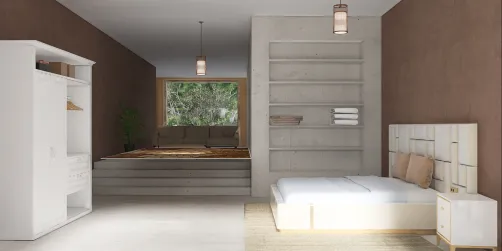 Modern Japandi room 