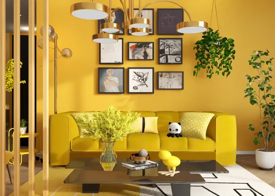 Sunshine yellow ☀️💛 Design Rendering