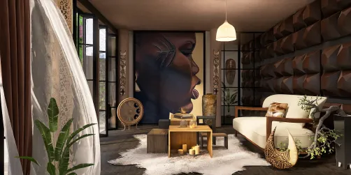 African modern home🤎