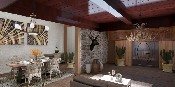 Professional interior design created with Homestyler 3D design software