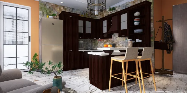 Kitchen Modern apartment