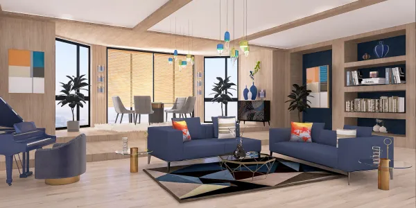 Professional interior design created with Homestyler 3D design software