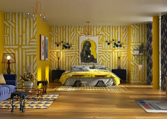 # Uncomfortable colored comfort Renderização de Design