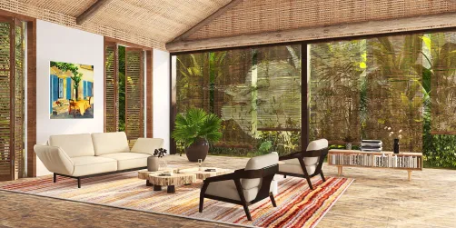 Natural modern living room :)