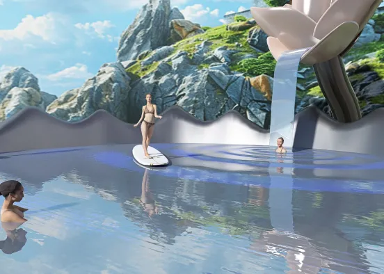 # Bathing day 💦🫧 Renderização de Design