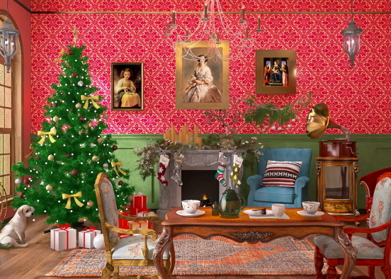 Christmas in the Cotswolds  Design Rendering