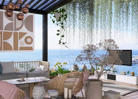 Sunroom. Rooftop expectations  Design Rendering