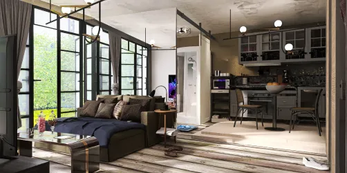 post grad studio apartment