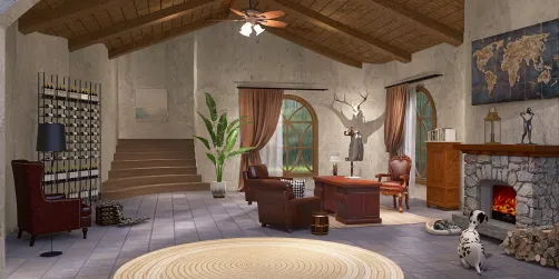 Grandpa' office 