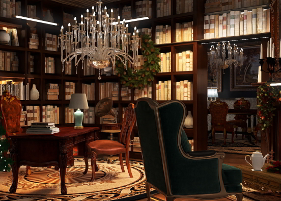 Santa’s waiting room Design Rendering