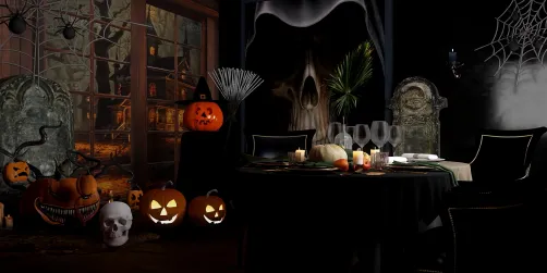 spooky dining at spooky manor 