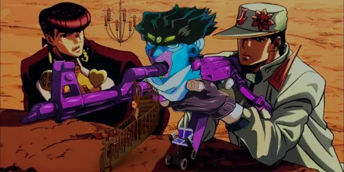 Wait a minute WTH JOTARO AMD JOSUKE !?