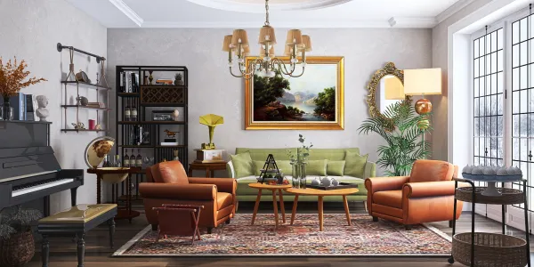 Professional interior design created with Homestyler 3D design software