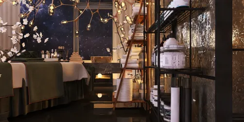 Home spa room directly to the stars ✨ 🪄