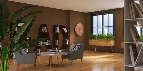 Cozy Book Room