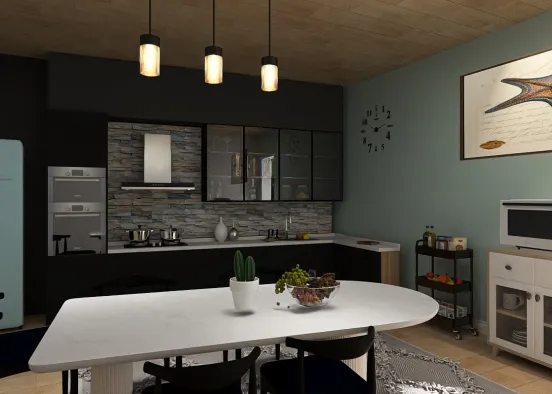 # kitchen  Renderização de Design