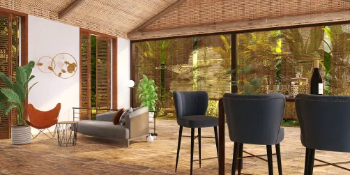 The best garden for hotels and apartmant