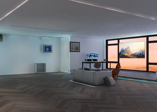 Home theater  Design Rendering
