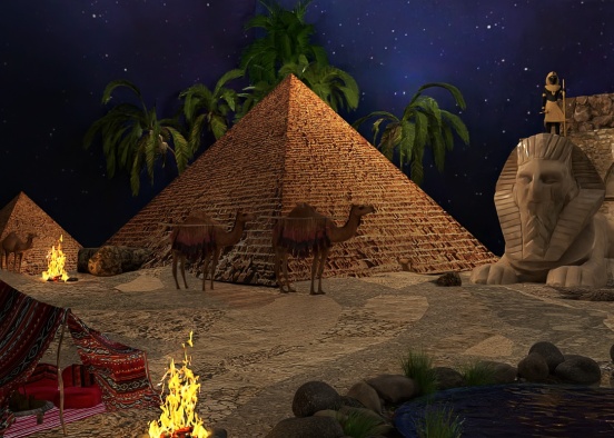 Nights in Giza Design Rendering