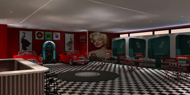 50s style diner 
